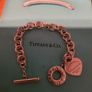 Tiffany & Co heart toggle bracelet